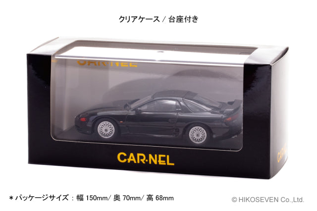 [ Back-order ] CAR-NEL CN439402 1:43 Mitsubishi GTO Twin Turbo MR 1994 Lamp Black model car