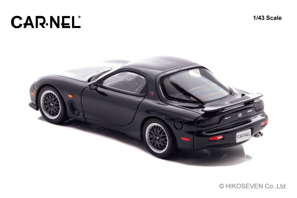 [ Back-order ] CAR-NEL CN439813 1:43 Mazda RX-7 Type RZ FD3S 1998 Brilliant Black model car