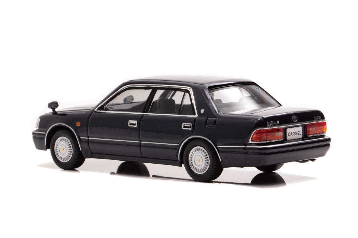 [ Back-order ] CAR-NEL CN439902 1:43 Toyota Crown Royal Saloon G (JZS155) 1999 Dark Blue Mica