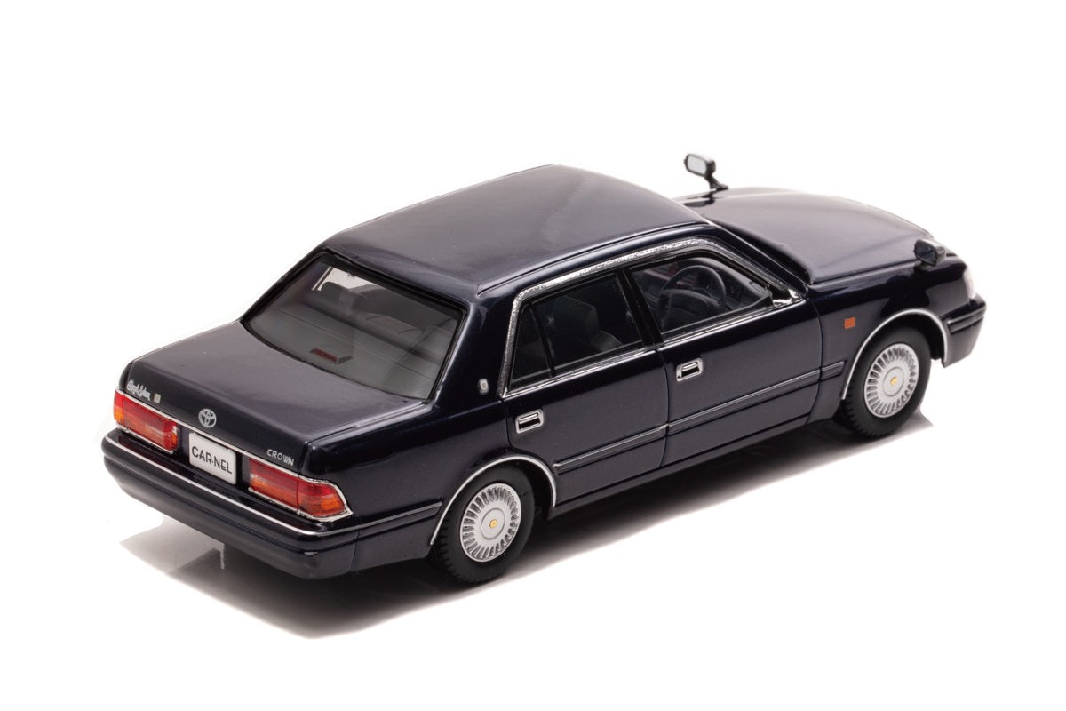 [ Back-order ] CAR-NEL CN439902 1:43 Toyota Crown Royal Saloon G (JZS155) 1999 Dark Blue Mica