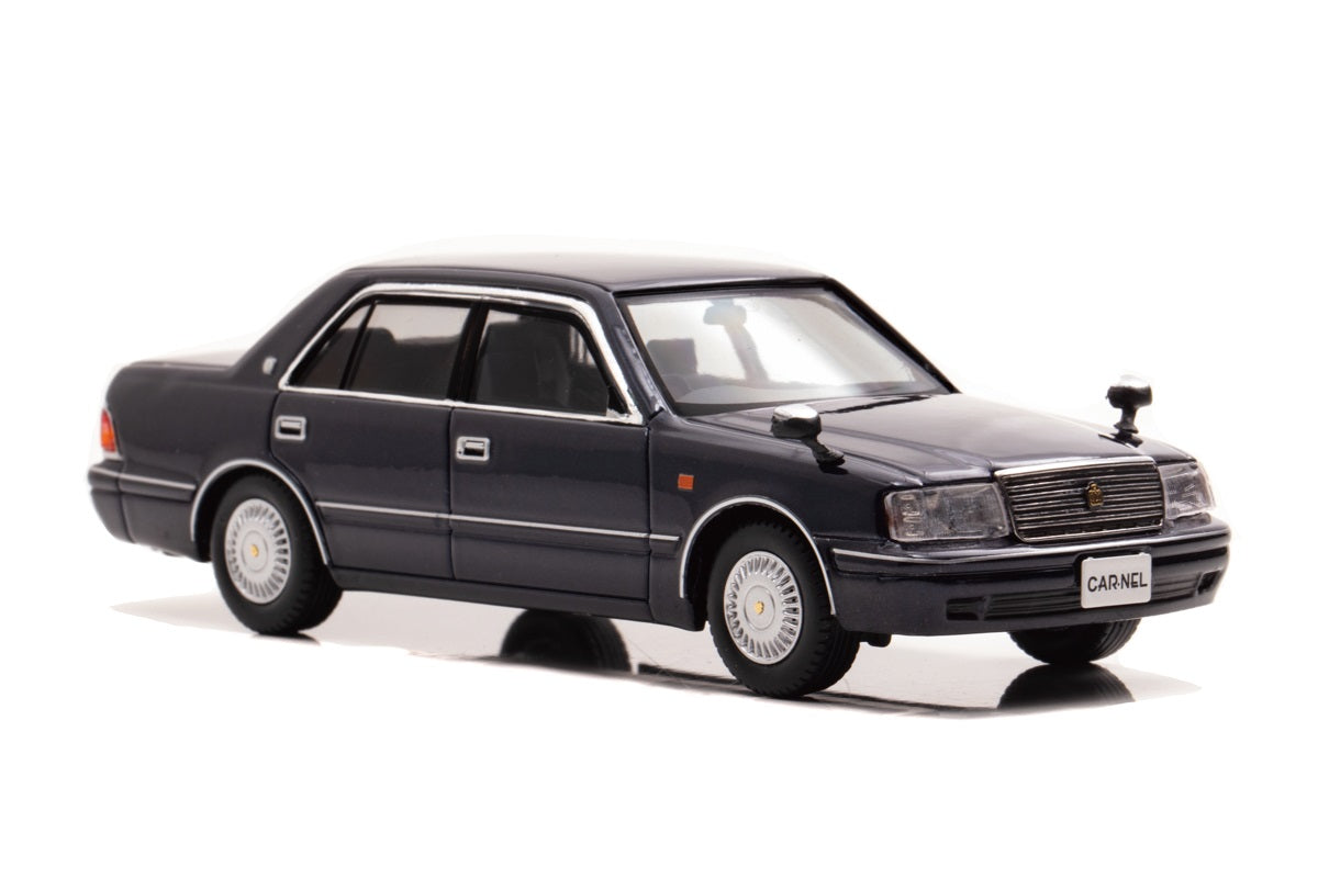 [ Back-order ] CAR-NEL CN439902 1:43 Toyota Crown Royal Saloon G (JZS155) 1999 Dark Blue Mica