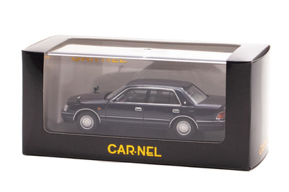 [ Back-order ] CAR-NEL CN439902 1:43 Toyota Crown Royal Saloon G (JZS155) 1999 Dark Blue Mica