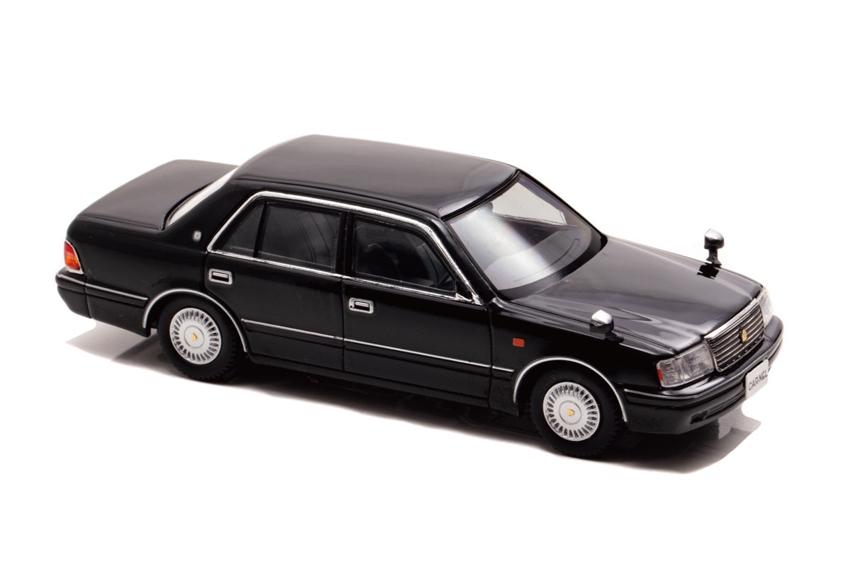 [ Back-order ] CAR-NEL CN439903 1:43 Toyota Crown Royal Saloon G (JZS155) 1999 Black