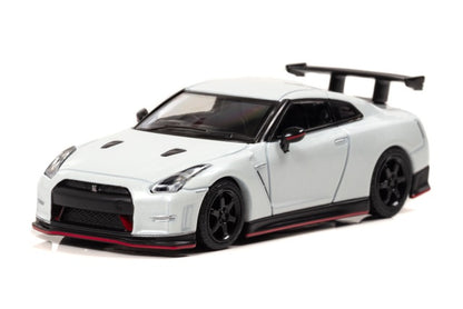 [ Back-order ] CAR-NEL CN640017 1:64 Nissan GT-R NISMO N Attack Package (R35) 2015 Pearl White