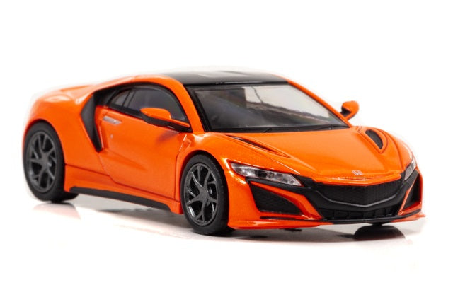 [ Back-order ] CAR-NEL CN640021 1:64 Honda NSX (NC1) 2019 Thermal Orange Pearl