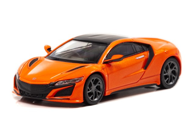 [ Back-order ] CAR-NEL CN640021 1:64 Honda NSX (NC1) 2019 Thermal Orange Pearl