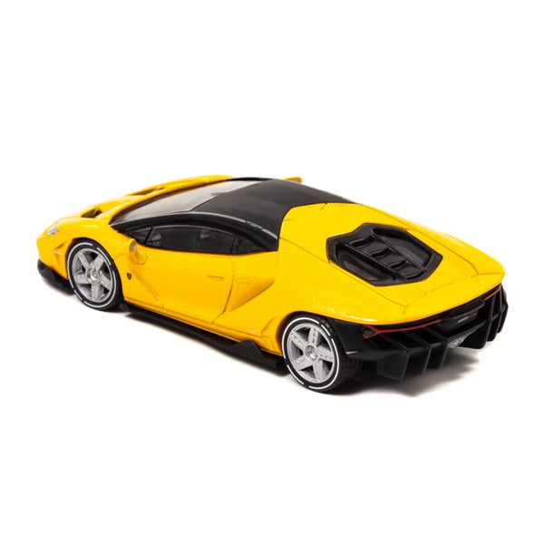 [ Back-order ] CAR-NEL CN640025 1:64 Lamborghini Centenario Yellow Pearl