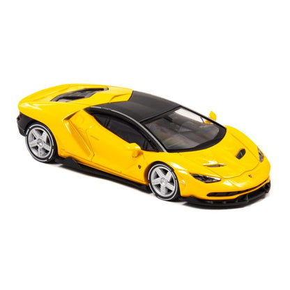 [ Back-order ] CAR-NEL CN640025 1:64 Lamborghini Centenario Yellow Pearl