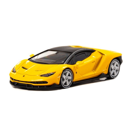 [ Back-order ] CAR-NEL CN640025 1:64 Lamborghini Centenario Yellow Pearl