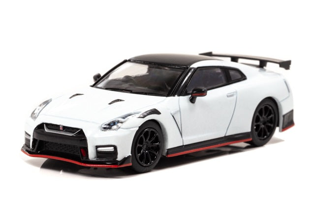 [ Back-order ] CAR-NEL CN640027 1:64 Nissan GT-R NISMO (R35) 2020 Brilliant White Pearl