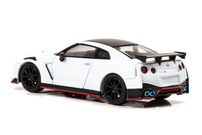 [ Back-order ] CAR-NEL CN640027 1:64 Nissan GT-R NISMO (R35) 2020 Brilliant White Pearl