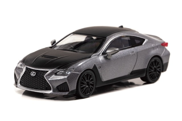 [ Back-order ] CAR-NEL CN640031 1:64 Lexus RC F "F 10th Anniversary" 2018 Matt Mercury Gray Mica