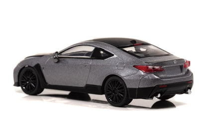 [ Back-order ] CAR-NEL CN640031 1:64 Lexus RC F "F 10th Anniversary" 2018 Matt Mercury Gray Mica