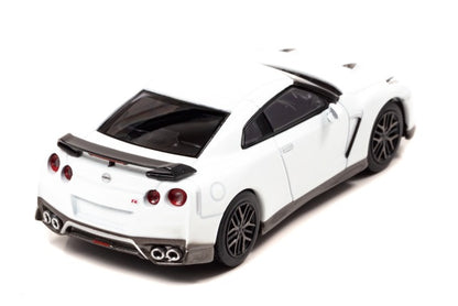 [ Back-order ] CAR-NEL CN640034 1:64 Nissan GT-R "Special Edition" (R35) 2019 Brilliant White pearl