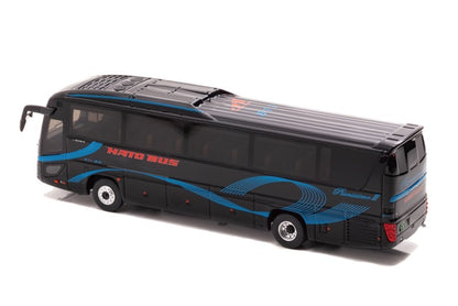 [ Back-order ] CAR-NEL CN640036 1:64 Hato Bus Pianissimo III Sapphire (No. 511) Isuzu Gala Super High Decker