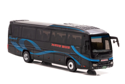 [ Back-order ] CAR-NEL CN640036 1:64 Hato Bus Pianissimo III Sapphire (No. 511) Isuzu Gala Super High Decker