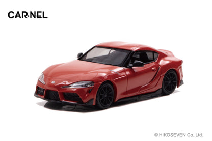 [ Back-order ] CAR-NEL CN640039 1:64 Toyota Supra RZ Plasma Orange 100 Edition 2023 model car