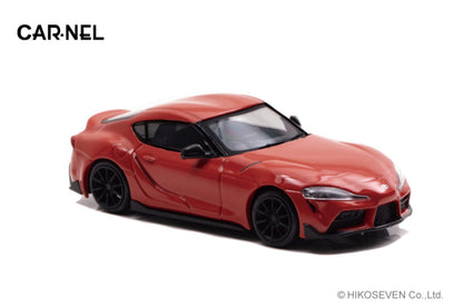 [ Back-order ] CAR-NEL CN640039 1:64 Toyota Supra RZ Plasma Orange 100 Edition 2023 model car