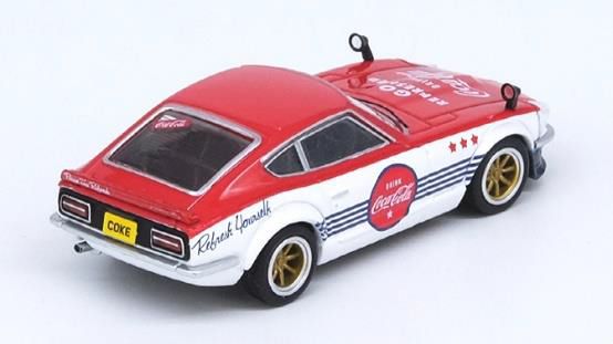 [ Back-order ]  INNO Models COKE059 1:64 Nissan Fairlady Z (S30) & (S32) "Coca-Cola" Box Set model car