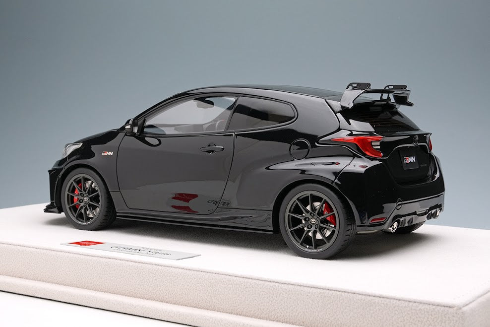 [ Back-order ] Make Up EIDOLON EML133C 1:18 Toyota GRMN Yaris Circuit Package 2022 Black