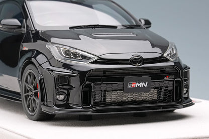 [ Back-order ] Make Up EIDOLON EML133C 1:18 Toyota GRMN Yaris Circuit Package 2022 Black