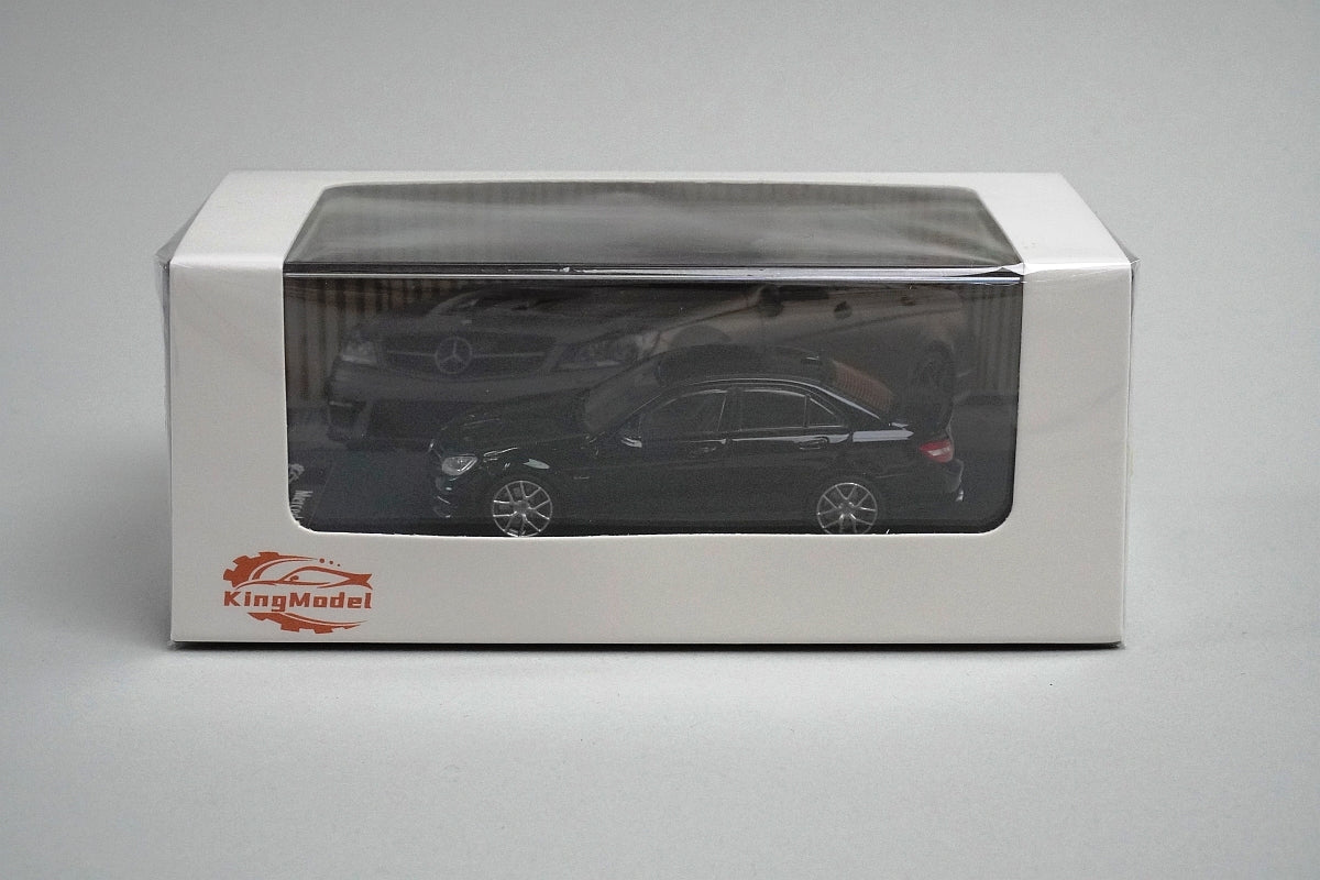 KING MODEL 1:64 Mercedes Benz C63 W204 507 Black