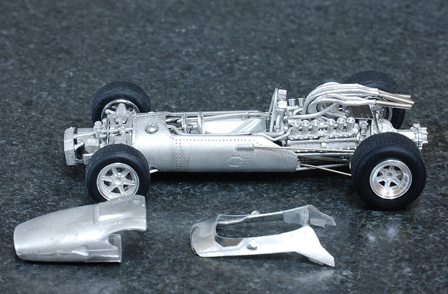 K343 Model Factory Hiro 1:43 HONDA RA300 1967 Rd.9 Italian GP / Rd.10 U.S. GP / Rd.11 Mexican GP Multi-Material Kit