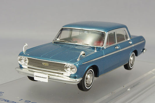 [ Back-order ] ENIF ENIF0004 1:43 Toyota Crown Eight 1965 VG10-A Victoria Blue Metallic