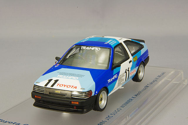 [ Back-order ] ENIF ENIF0011 1:43 Toyota Corolla Levin 1986 JTC SUGO Winner TRAMPIO