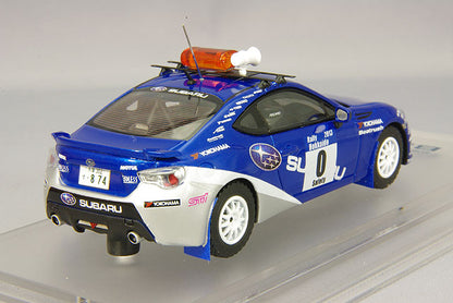 [ Back-order ] ENIF ENIF0012 1:43 Subaru BRZ 2013 Rally Hokkaido Safety Car #0