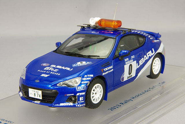 [ Back-order ] ENIF ENIF0012 1:43 Subaru BRZ 2013 Rally Hokkaido Safety Car #0