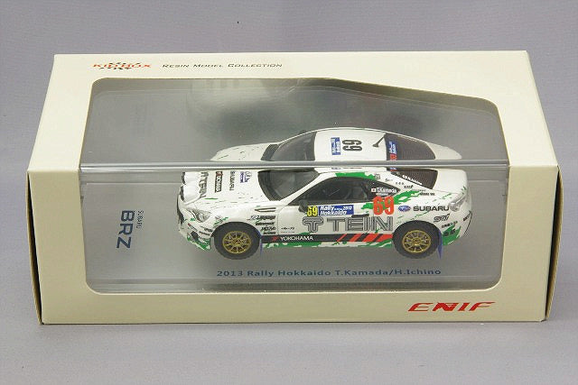 [ Back-order ] ENIF ENIF0013 1:43 Subaru BRZ 2013 Rally Hokkaido #69 TEIN ADVAN BRZ