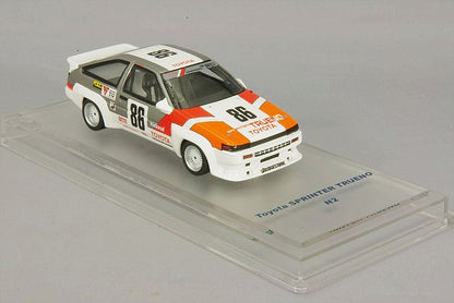 [ Back-order ] ENIF ENIF0031 1:43 Toyota Sprinter Trueno N2 1985 Corolla / Sprinter Grand Cup #86 Asano Motors Treno