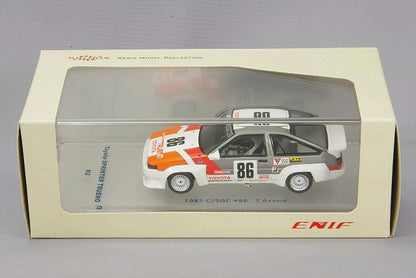 [ Back-order ] ENIF ENIF0031 1:43 Toyota Sprinter Trueno N2 1985 Corolla / Sprinter Grand Cup #86 Asano Motors Treno