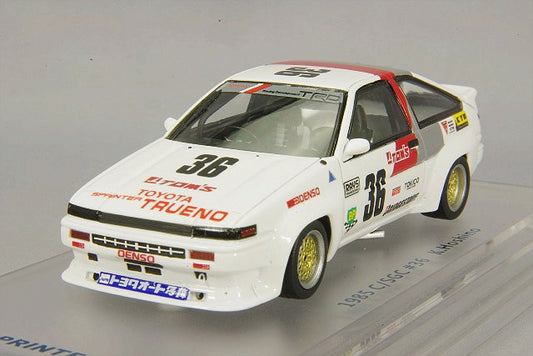 [ Back-order ] ENIF ENIF0033 1:43 Toyota Sprinter Trueno N2 1985 Corolla / Sprinter Grand Cup #36 Toms Sprinter