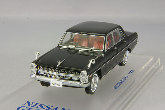 [ Back-order ] ENIF ENIF0034 1:43 Nissan Gloria (PA30) Super DX 1968 Black