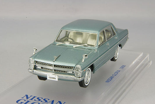 [ Back-order ] ENIF ENIF0036 1:43 Nissan Gloria (PA30) Super DX 1968 Sterling Silver (Custom Color)