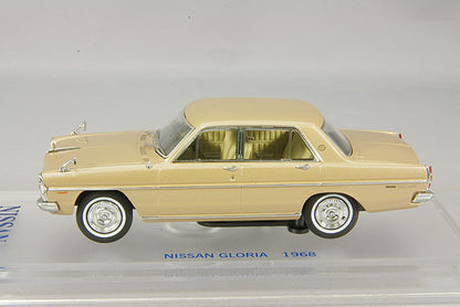 [ Back-order ] ENIF ENIF0037 1:43 Nissan Gloria (PA30) Super DX 1968 Gloria Gold