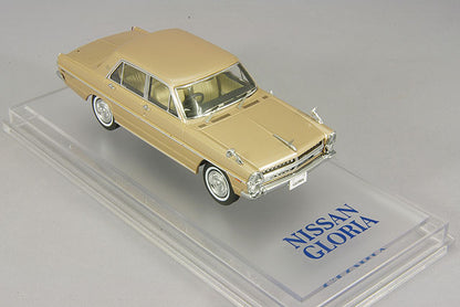 [ Back-order ] ENIF ENIF0037 1:43 Nissan Gloria (PA30) Super DX 1968 Gloria Gold