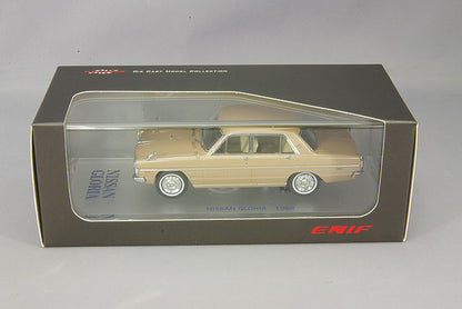 [ Back-order ] ENIF ENIF0037 1:43 Nissan Gloria (PA30) Super DX 1968 Gloria Gold