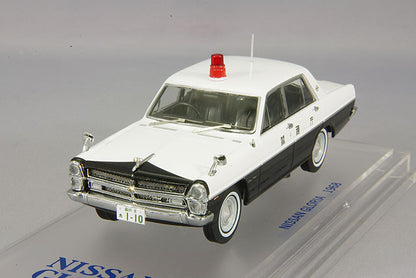 [ Back-order ] ENIF ENIF0038 1:43 Nissan Gloria (PA30) Patrol Car 1968 Metropolitan Police Department