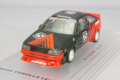 [ Back-order ] ENIF ENIF0039 1:43 Toyota Corolla Levin N2 Spec 1986 Custom "ADVAN" #25