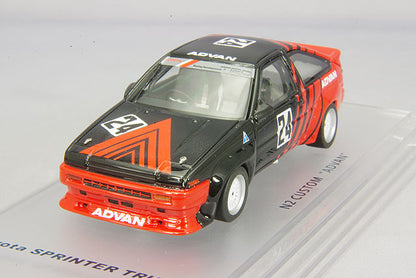 [ Back-order ] ENIF ENIF0040 1:43 Toyota Sprinter Trueno N2 Spec. 1986 Custom "ADVAN" #24