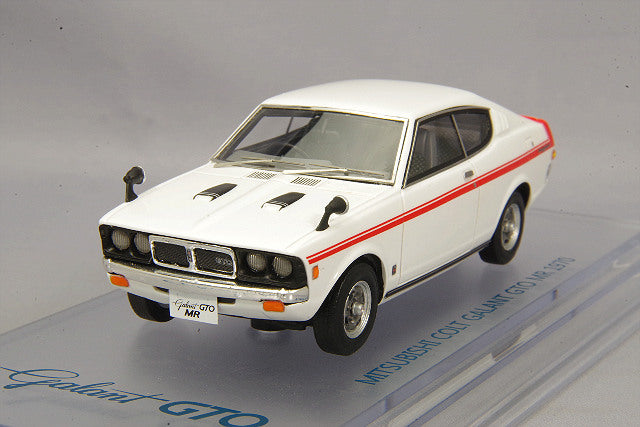 [ Back-order ] ENIF ENIF0045 1:43 Mitsubishi Colt Galant GTO MR 1970 Rocky White