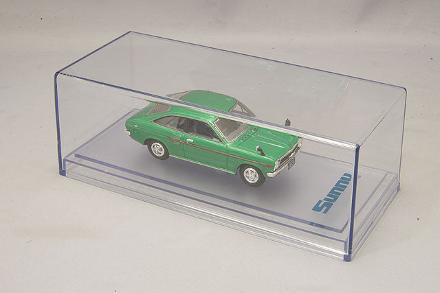 [ Back-order ] ENIF ENIF0050 1:43 Nissan Sunny 1200 GX5 Coupe 1972 Green Metallic