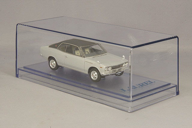 [ Back-order ] ENIF ENIF0052 1:43 Nissan Laurel 2000GX 2door Hardtop 1970 Grand Silver Leather Top