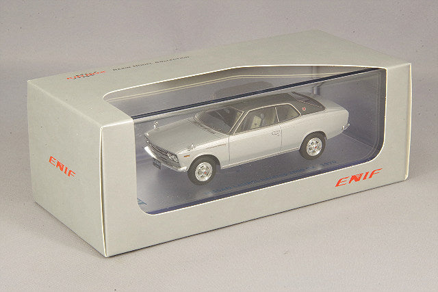 [ Back-order ] ENIF ENIF0052 1:43 Nissan Laurel 2000GX 2door Hardtop 1970 Grand Silver Leather Top