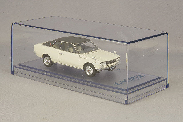 [ Back-order ] ENIF ENIF0053 1:43 Nissan Laurel 2000GX 2door hardtop 1970 Irvine White leather top