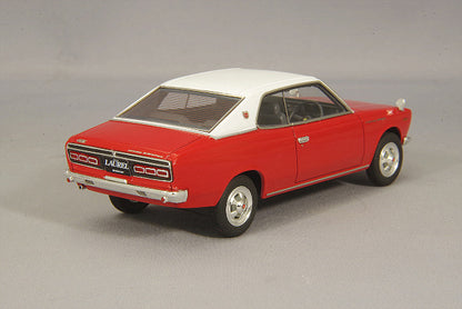 [ Back-order ] ENIF ENIF0055 1:43 Nissan Laurel 2000GX 2door hardtop 1970 Vital Red leather top spec.