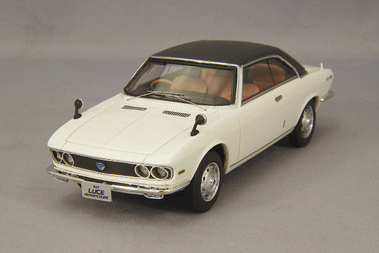 [ Back-order ] ENIF ENIF0060 1:43 Mazda Luce Rotary Coupe 1969 Iger White w/Leather Top